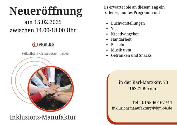 Flyer Einladung Inklusion-Manufraktur Seite 1